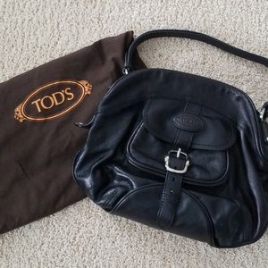 Tod's leather shoulder.bag